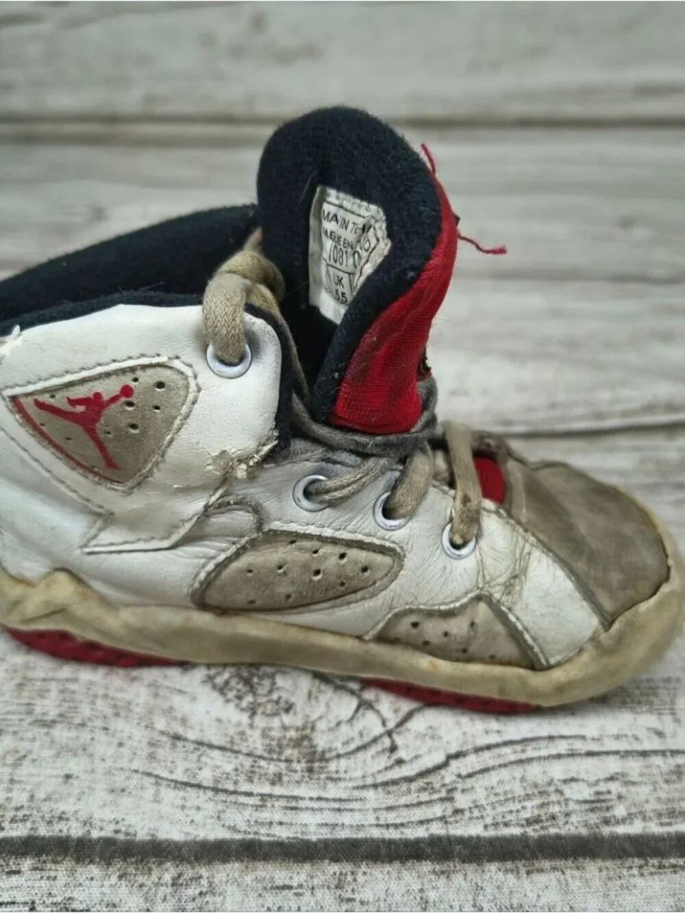 1992 Og Baby Nike Air Jordan 6 Hare Bugs Bunny Infant Toddler Original Vintage - Picture 11 of 15